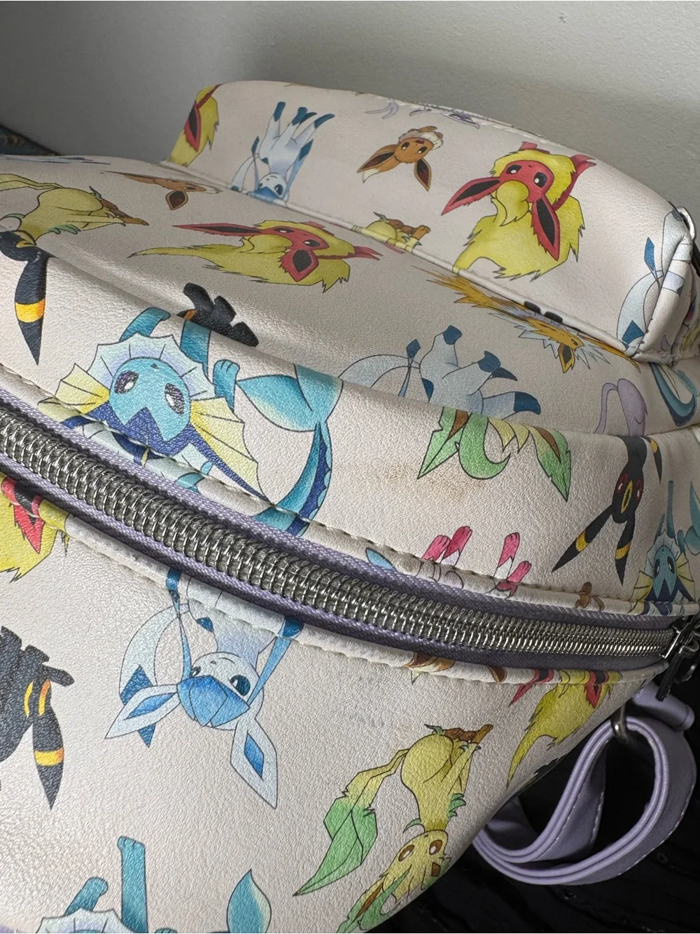 LOUNGEFLY POKEMON eevee evolutions EEVEELUTIONS water color MINI BACKPACK - Picture 9 of 16